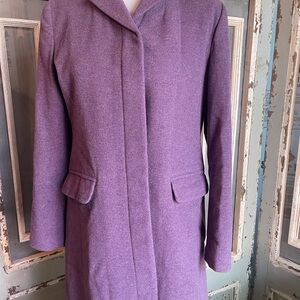 GAP Women's Purple Pea Coat